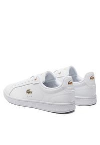 Lacoste Sneakersy 747SFA0040 Biały. Kolor: biały. Materiał: skóra #3