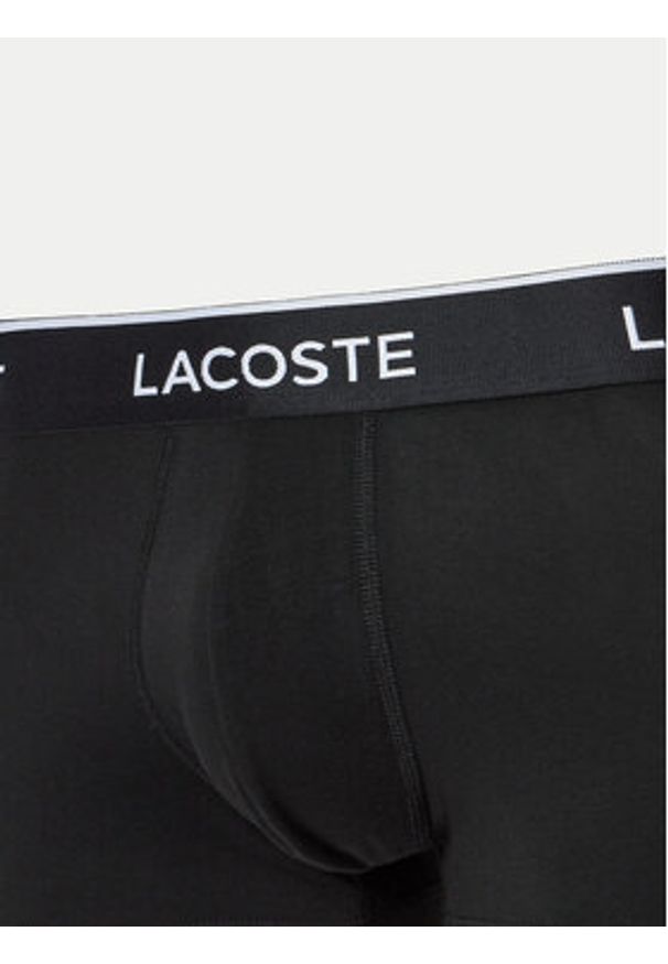 Lacoste Komplet bielizny 5H9975 Czarny. Kolor: czarny. Materiał: bawełna