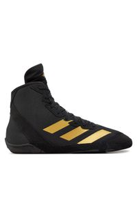Adidas - adidas Buty bokserskie Adizero Wrestling IE3207 Czarny. Kolor: czarny. Materiał: mesh #1