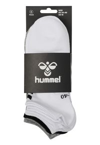 Skarpetki Hummel hmlCHEVRON 6-PACK ANKLE SOCKS uniwersalne. Kolor: biały, wielokolorowy, czarny, szary