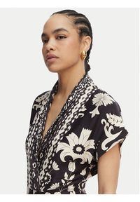 LOLA CASADEMUNT Kombinezon LS2616033 Czarny Regular Fit. Kolor: czarny. Materiał: wiskoza #3