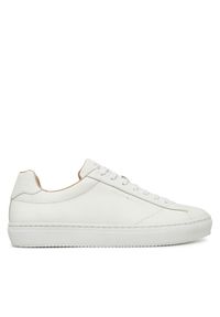 TOMMY HILFIGER - Tommy Hilfiger Sneakersy Premium Cupsole Leather FM0FM05412 Biały. Kolor: biały. Materiał: skóra