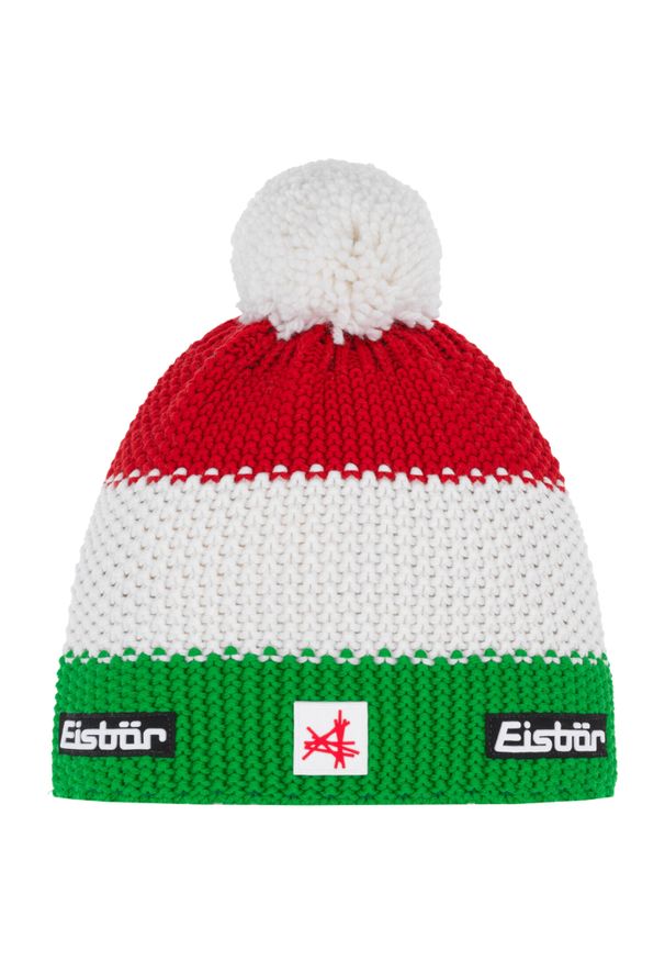 Eisbar - Czapka dla dorosłych Star Pompon MÜ SKA. Kolor: zielony. Materiał: poliester, wełna. Styl: sportowy