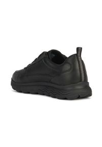 Geox sneakersy skórzane U SPHERICA B kolor czarny U36BYB 00034 C9999. Nosek buta: okrągły. Zapięcie: sznurówki. Kolor: czarny. Materiał: skóra #3