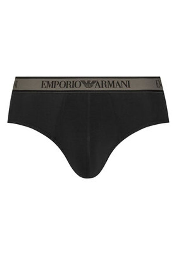 Emporio Armani Underwear Komplet slipów EM000258 AF20669 MC061 Czarny. Kolor: czarny. Materiał: bawełna
