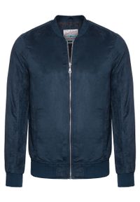 Jack & Jones - KURTKA JACK & JONES JORHOWARD BOMBER JACKET ECLIPSE 12117822. Materiał: materiał. Wzór: gładki