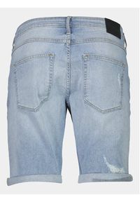 Lindbergh Szorty jeansowe 30-550002HBW Błękitny Regular Fit. Kolor: niebieski. Materiał: bawełna