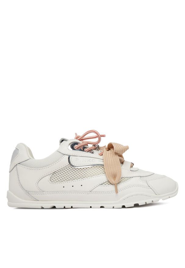 Pinko - PINKO Sneakersy Yulia 01 SS0185 P132 Biały. Kolor: biały. Materiał: skóra