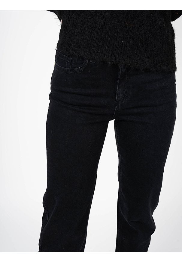 Silvian Heach Jeansy "Regular" | CVA22050JE | Kobieta | Czarny. Okazja: na co dzień. Stan: podwyższony. Kolor: czarny. Styl: casual