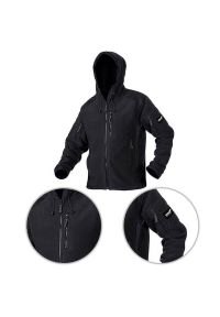 Bluza Polarowa męska Texar Husky Czarna. Kolor: czarny. Materiał: polar. Sport: outdoor #1