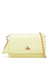Aldo Torebka Fititall 14009802 Żółty. Kolor: żółty. Materiał: skórzane