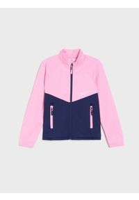 Sinsay - Bluza sportowa ze stójką na zamek Active - wielobarwny. Typ kołnierza: kołnierzyk stójkowy. Styl: sportowy