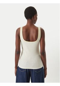 Calvin Klein Jeans Top LV047F832G Żółty Slim Fit. Kolor: żółty. Materiał: bawełna #3