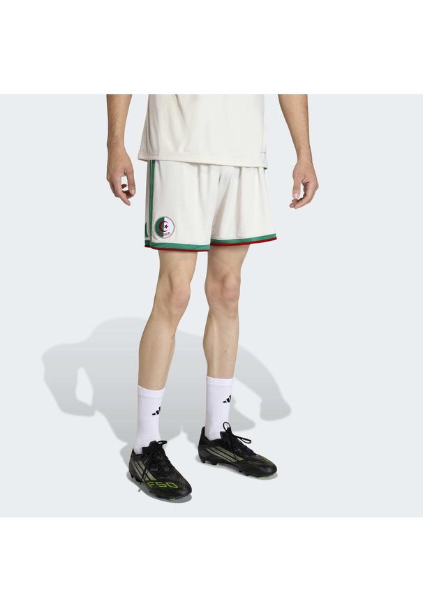 Adidas - Szorty Algeria 26 Home. Kolor: biały. Technologia: ClimaCool (Adidas). Sport: piłka nożna