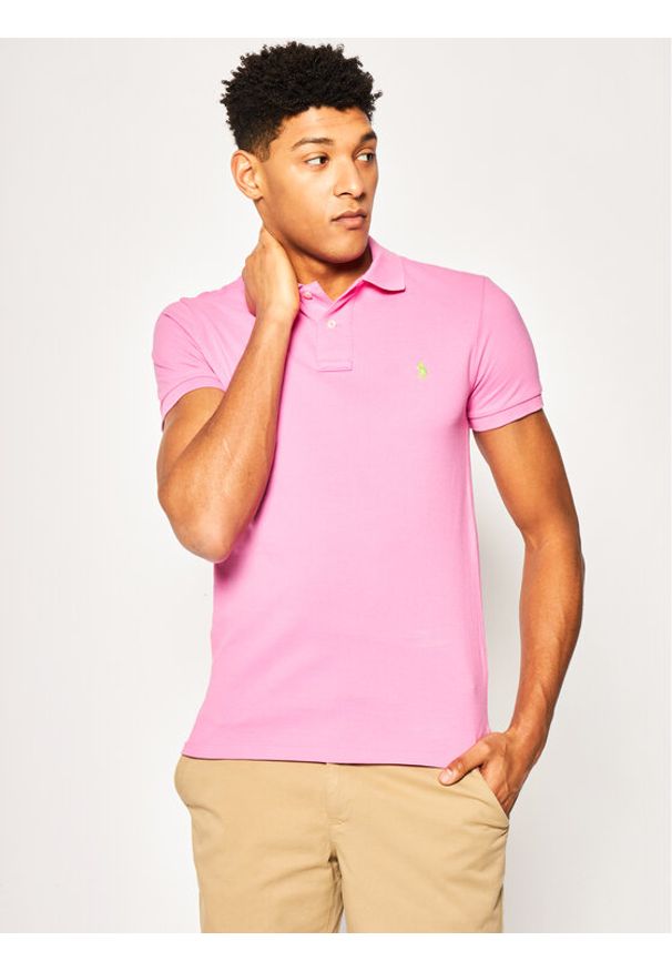 Polo Polo Ralph Lauren. Typ kołnierza: polo. Kolor: różowy