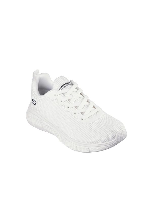 skechers - Buty do chodzenia damskie Skechers 117346W. Kolor: biały. Materiał: syntetyk, materiał. Szerokość cholewki: normalna. Model: Skechers Sport. Sport: turystyka piesza