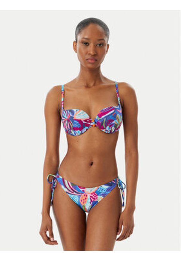 SELMARK - Selmark Góra od bikini BN917 Niebieski. Kolor: niebieski. Materiał: syntetyk