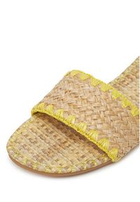 DeeZee Klapki BP6097-5 Beżowy. Kolor: beżowy. Materiał: skóra #6