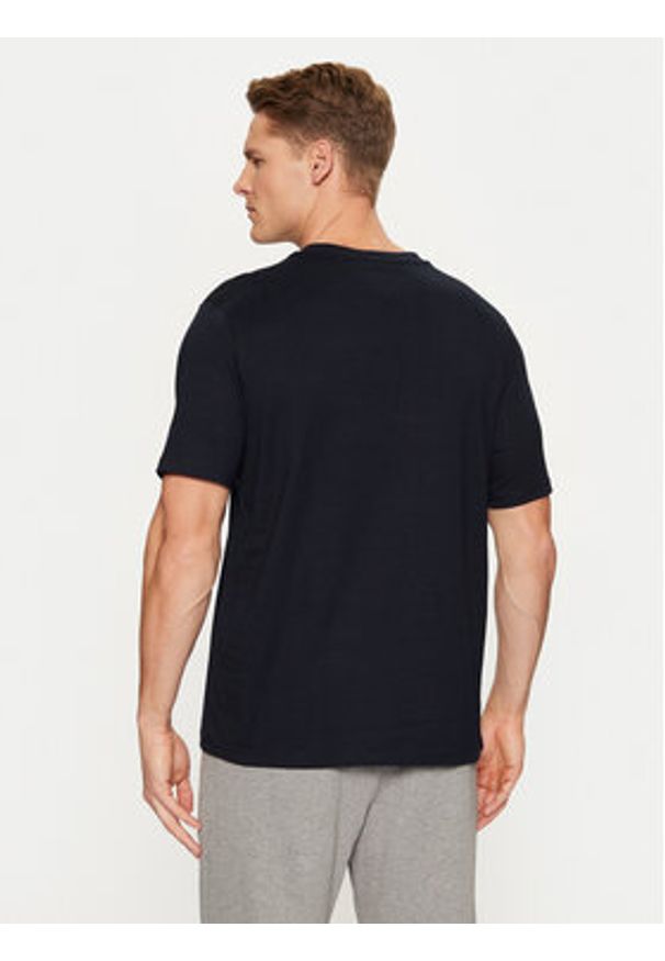 TOMMY HILFIGER - Tommy Hilfiger T-Shirt MW0MW38980 Granatowy Regular Fit. Kolor: niebieski. Materiał: bawełna