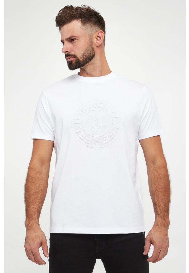 Karl Lagerfeld - T-shirt męski KARL LAGERFELD