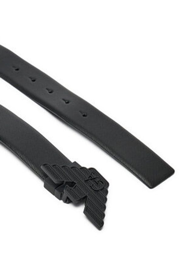 Emporio Armani Pasek Męski Y4S642 YQ48K 81386 Czarny. Kolor: czarny. Materiał: skóra