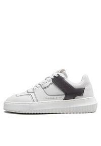 Calvin Klein Jeans Sneakersy Chunky Cupsole Laceup Low Tpu M YW0YW00812 Biały. Kolor: biały. Materiał: skóra #8