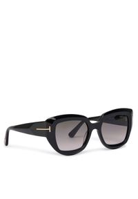 Tom Ford Okulary przeciwsłoneczne Satzman FT1192 01B Czarny. Kolor: czarny