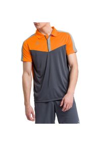 ERIMA - Polo Erima Squad. Typ kołnierza: polo. Kolor: żółty, szary, wielokolorowy, pomarańczowy. Materiał: materiał. Sport: piłka nożna, tenis #1
