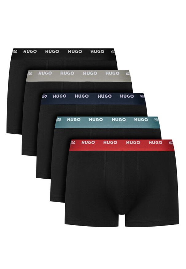 Hugo - HUGO Komplet bokserek 50532619 Czarny. Kolor: czarny. Materiał: bawełna