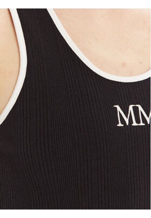 Max Mara Leisure Top Sax 2516941027 Granatowy Slim Fit. Kolor: niebieski. Materiał: bawełna