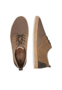 Rieker Espadryle CEO-B2648-64 Beżowy ciemny. Kolor: beżowy. Materiał: materiał #3