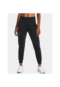 Spodnie sportowe damskie Under Armour Unstoppable FLC. Kolor: czarny. Sport: fitness