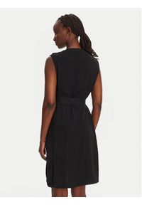Liu Jo Sport Sukienka codzienna TA5139 TS923 Czarny Regular Fit. Okazja: na co dzień. Kolor: czarny. Materiał: syntetyk. Typ sukienki: proste, sportowe. Styl: sportowy, casual