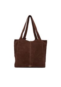 Aldo Torebka Arrow 14141346 Brązowy. Kolor: brązowy. Materiał: skórzane, zamszowe