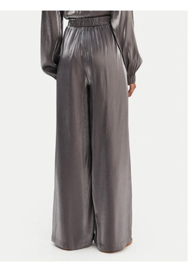 Liu Jo Sport Spodnie materiałowe TA6005 T322A Szary Relaxed Fit. Kolor: szary. Materiał: wiskoza. Styl: sportowy