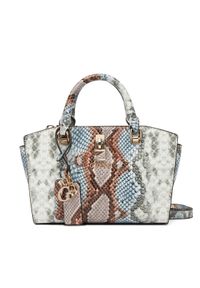 Guess Torebka Queensland Mini HWKG96 55760 Kolorowy. Wzór: kolorowy. Materiał: skórzane