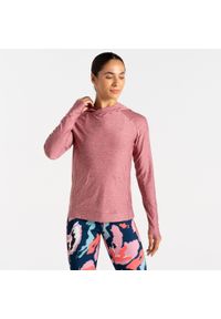 DARE 2B - Damska bluza sportowa z kapturem Sprint City. Typ kołnierza: kaptur. Kolor: fioletowy, różowy, wielokolorowy. Sport: bieganie