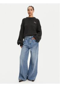ROTATE Sweter 1133771745 Szary Oversize. Kolor: szary. Materiał: wełna #5