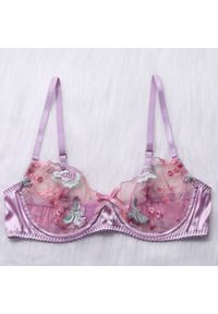 Intica - Komplet bielizny z haftem na specjalne okazje Kamila. Kolor: różowy. Materiał: materiał. Wzór: haft #10