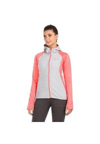 Bluza damska Kilpi Versam. Kolor: różowy. Materiał: polar. Sport: turystyka piesza #1