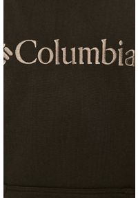 columbia - Columbia Bluza męska kolor czarny z kapturem z nadrukiem. Typ kołnierza: kaptur. Kolor: czarny. Wzór: nadruk #3