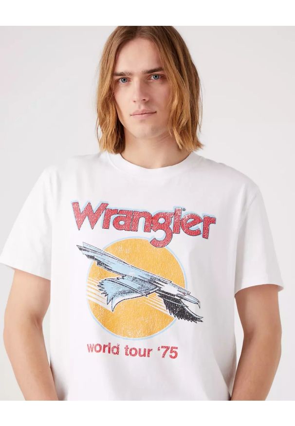 Wrangler - WRANGLER EAGLE TEE MĘSKI T-SHIRT KOSZULKA W70REE989 112321258