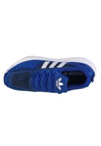 Adidas - Buty adidas Swift Run 22 M GZ3498 niebieskie. Okazja: na co dzień. Zapięcie: sznurówki. Kolor: niebieski. Materiał: syntetyk, materiał. Szerokość cholewki: normalna. Sport: bieganie #9