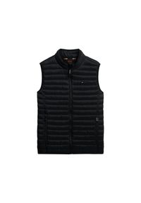 Kurtka puchowa bez rękawów Superdry Fuji Lite. Kolor: czarny. Materiał: puch. Długość rękawa: bez rękawów #1