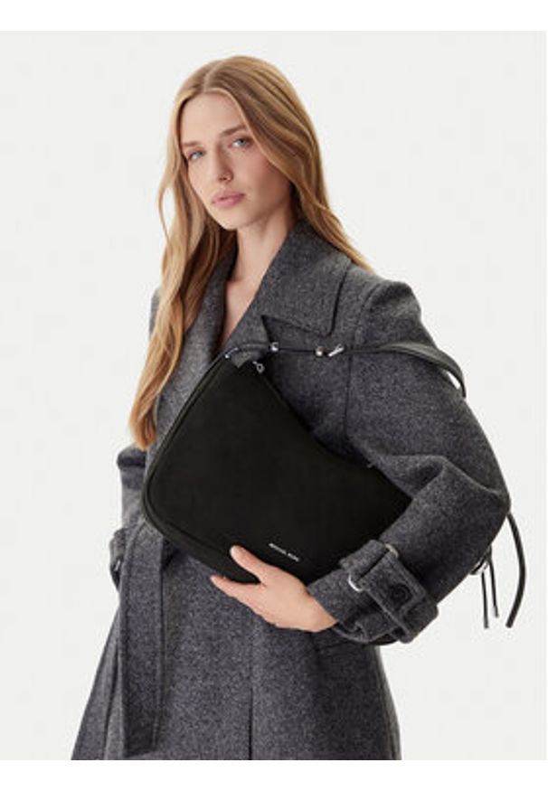 MICHAEL Michael Kors Torebka Nolita 30F5SY5M2L Czarny. Kolor: czarny. Materiał: skórzane