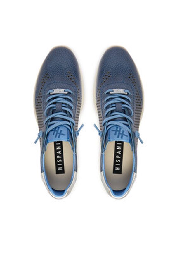 Hispanitas Sneakersy HV264767 C004 Granatowy. Kolor: niebieski. Materiał: skóra