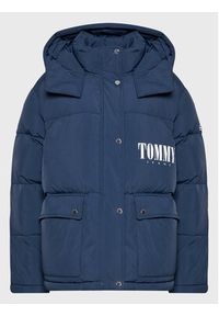 Tommy Jeans Kurtka puchowa A-Line Fashion DW0DW14307 Granatowy Oversize. Kolor: niebieski. Materiał: puch, syntetyk #7