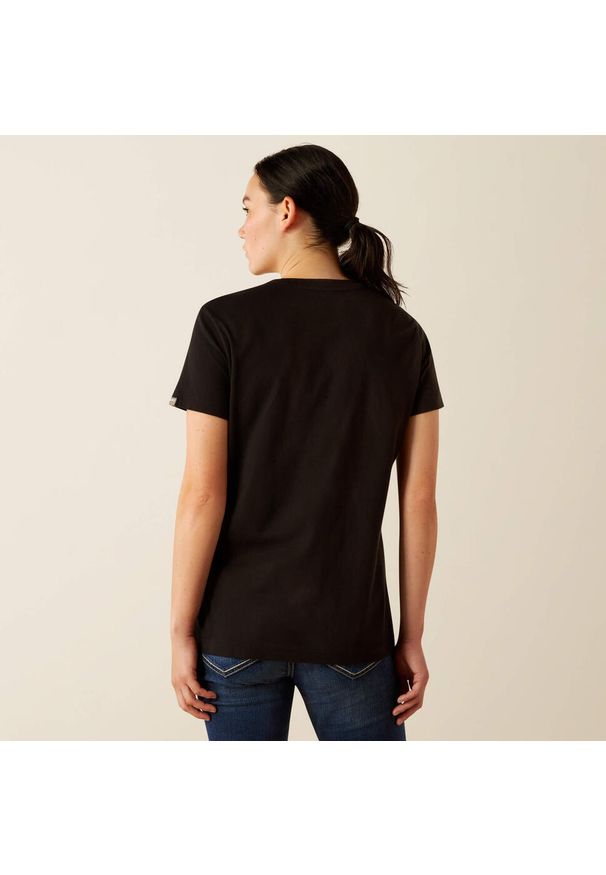 Koszulka damska Ariat Rebar Cotton Strong. Kolor: czarny