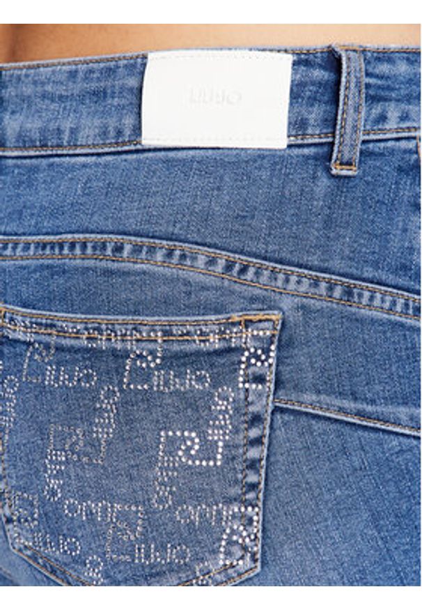 Liu Jo Jeansy UA3003 D4788 Niebieski Slim Fit. Kolor: niebieski