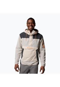 columbia - Kurtka przeciwwiatrowa męska Columbia Challenger Windbreaker Anorak. Kolor: beżowy